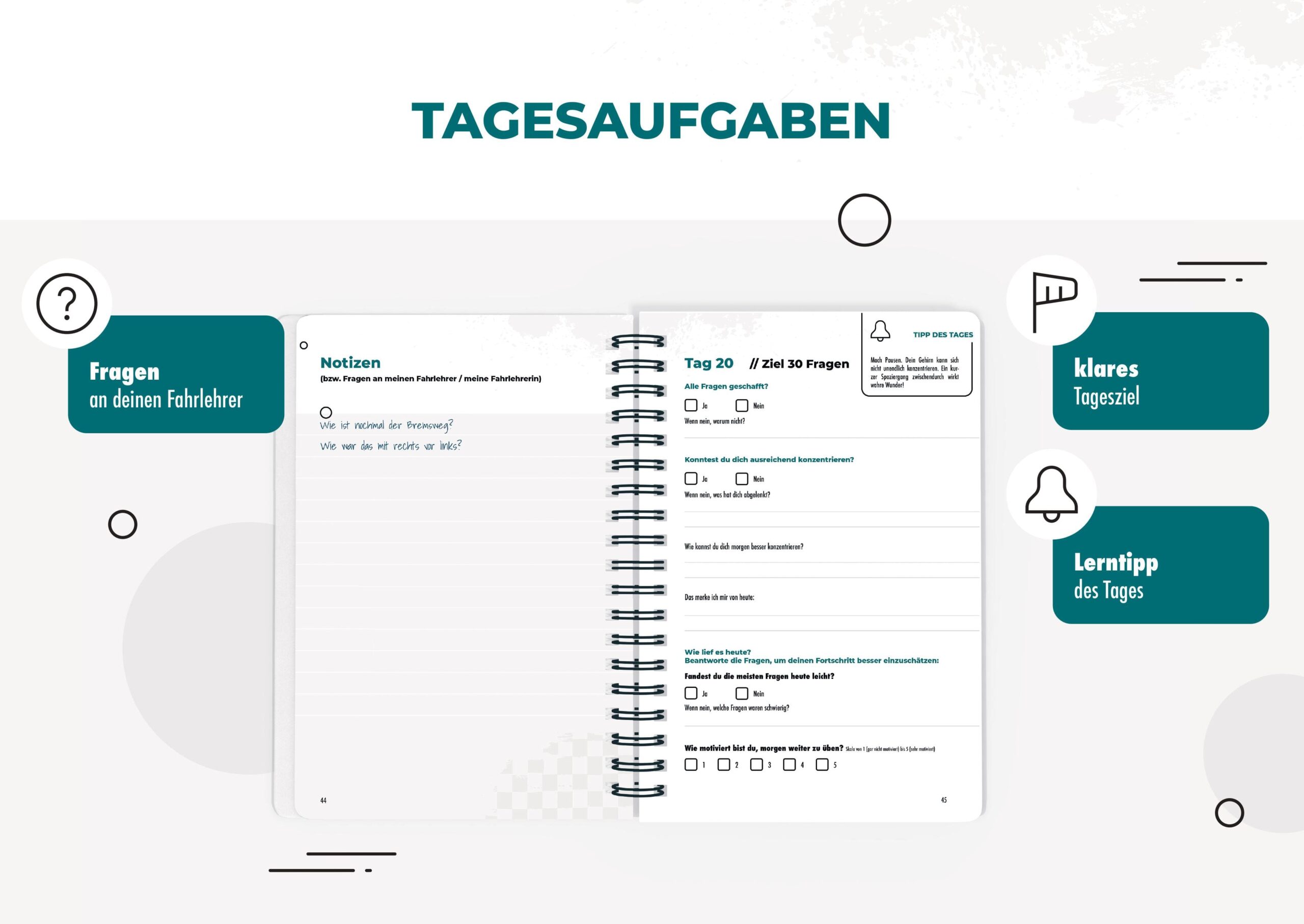 Tagesziele und To-Dos